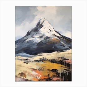 Ben Wyvis Scotland 1 Mountain Painting Canvas Print