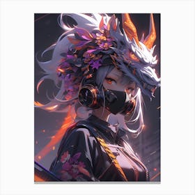 Anime Girl Canvas Print