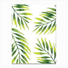Palms Pattern Canvas Print