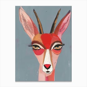 Deer Head 20 Canvas Print