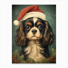 Christmas Dog 2 Canvas Print