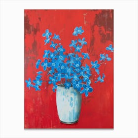 Forget Me Nots Canvas Print