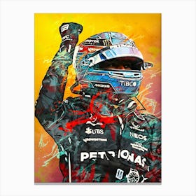 George Russell Mercedes 2 Canvas Print