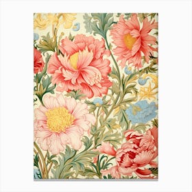 Floral Wallpaper 332 Canvas Print