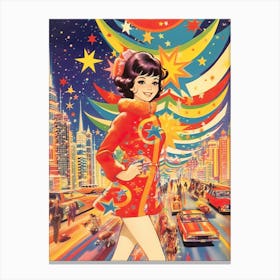 Fantasy Holidays In Tokyo Kitsch 2 Canvas Print