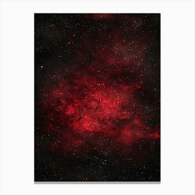 Red Nebula 2 Canvas Print