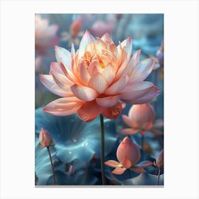 Lotus Flower 39 Canvas Print