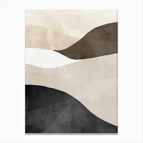 Oceans Of Tranquility Minimalist Style Canvas Print