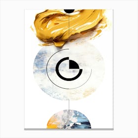 Poster Abstract Illustration Art 19 Canvas Print