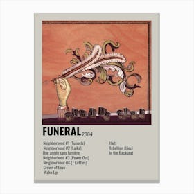 Funeral 2004 Poster Canvas Print