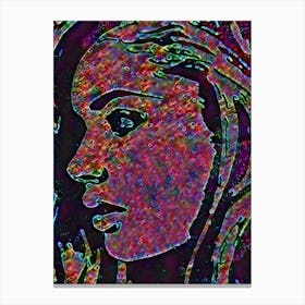Person - Face Of A Woman Canvas Print