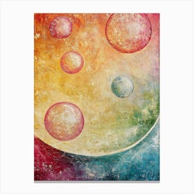 Abstract - Spheres Canvas Print