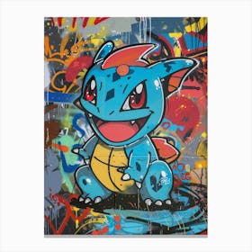 Totodile Canvas Print