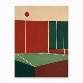 Tennis Court 15 Canvas Print