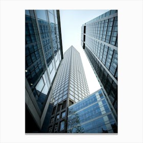 Frankfurt Skyscrapers Canvas Print