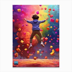 Jumper Canvas Print