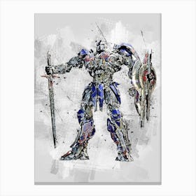 Transformers 4 Optimus Prime Canvas Print