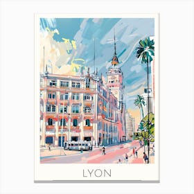 Lyon France 4 Canvas Print