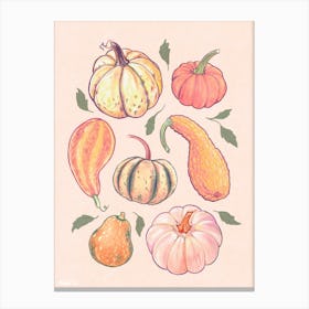 Pumpkins Canvas Print