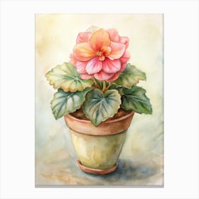 Pink Azalea Canvas Print