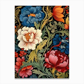 Floral Wallpaper 110 Canvas Print