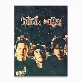 Blink 182 22 Canvas Print