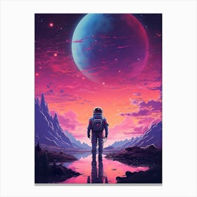 Space Wallpaper 2 Canvas Print