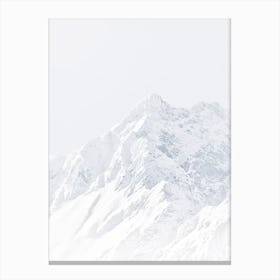 White Mountain II in Canvas Print