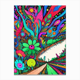 Psychedelic Painting, Psychedelic Art, Psychedelic Art, Psychedelic Art, Psychedelic Art, Canvas Print