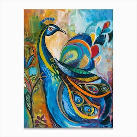 Peacock 9 Canvas Print