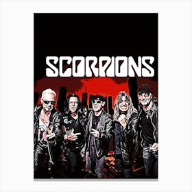 Scorpions band music 1 Canvas Print