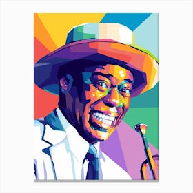 Louis Armstrong Canvas Print