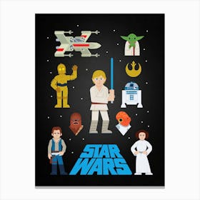 Star Wars 15 Canvas Print