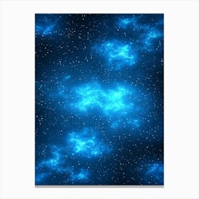 Blue Nebula 2 Canvas Print