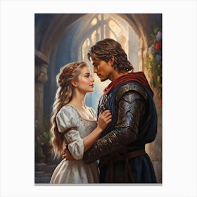 King And Queen Canvas Print