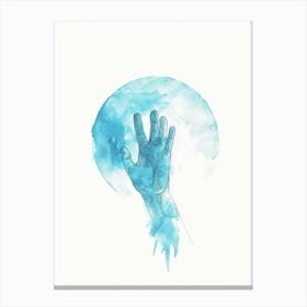 Hand Of God 1 Canvas Print