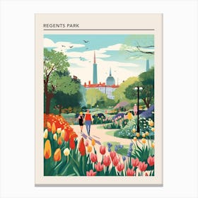 Regents Park London 2 Canvas Print