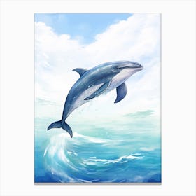 Atlantic Dolphin 3 Canvas Print