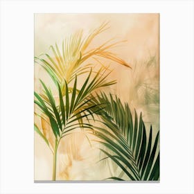 Palm Leaves 4 Canvas Print