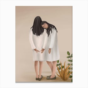 Sisters Canvas Print