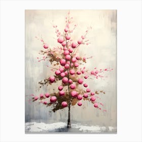 Pink Cherry Tree Canvas Print