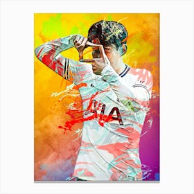 Son Heung Min Tottenham Canvas Print