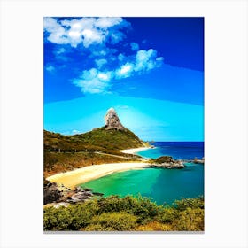 Morro Do Pico In Fernando De Noronha Canvas Print