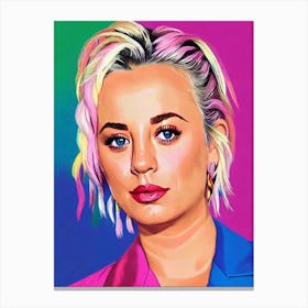 Kaley Cuoco Pop Movies Art Movies Canvas Print