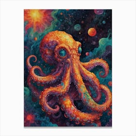 Octopus 31 Canvas Print