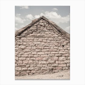 Stone Shed Canvas Print