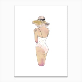 Fashion Swimsuit 2 Canvas Print