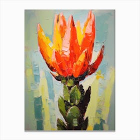 Cactus Painting Bishops 1 Canvas Print