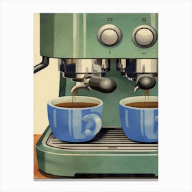 Boho Bella Vita 23 Coffee 3 Canvas Print