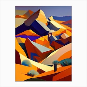 Namib Cubo Futuristic Canvas Print